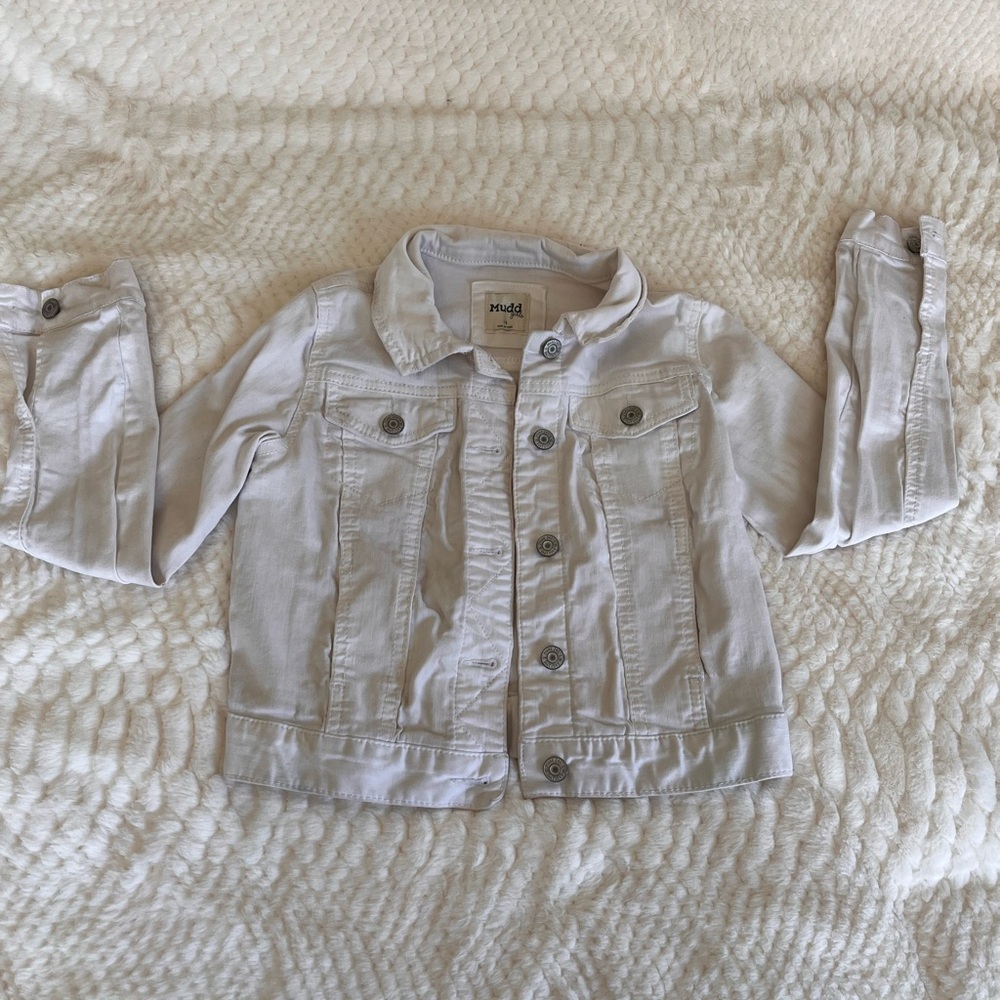 Kids White Jacket by